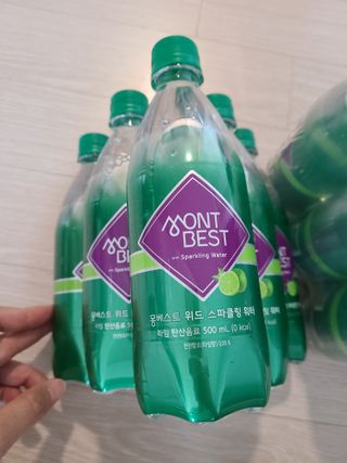몽베스트 Montbest with Sparkling water Lime20병 — 5점을 준 리뷰어가 2022년 7월 올린 사용 사진