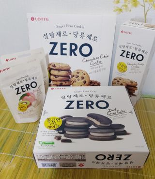 ZERO (초콜릿 칩 쿠키, 카카오 케이크, 후르츠 젤리, 아이스 콜라, 아이스 초코바) — 5점을 준 리뷰어가 2022년 6월 올린 사용 사진