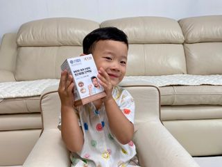 연세생활건강 키즈텐 산양유 단백질 1BOX (30포) — 5점을 준 리뷰어가 2022년 6월 올린 사용 사진