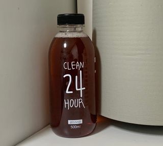 클린24시간 1BOX(5포) + 전용보틀(500ml) — 5점을 준 리뷰어가 2023년 1월 올린 사용 사진