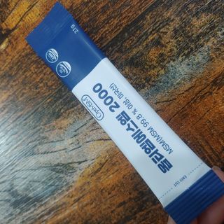 바른비타민 옵티엠에스엠2000 1박스 60포 관절 연골 복합건강기능식품 — 4.5점을 준 리뷰어가 2021년 6월 올린 사용 사진