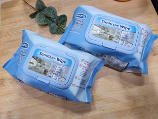 햅스 세균없는 주방 대형 2팩, HAPS sanitizer wipe — 5점을 준 리뷰어가 2022년 2월 올린 사용 사진
