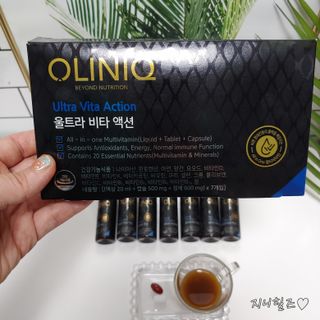 올리닉 울트라비타액션 — 5점을 준 리뷰어가 2021년 8월 올린 사용 사진
