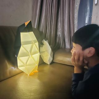 [폴리곤즈] 허들린 패밀리 DIY 블록 세트 (허들린 펭귄 블록+미니허들린 펭귄 블록) — 5점을 준 리뷰어가 2022년 4월 올린 사용 사진
