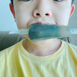 롯데제과 죠스바 아이스 톡톡 젤리 — 5점을 준 리뷰어가 2021년 10월 올린 사용 사진