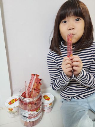 젤리벨리 젤리스틱 어쏘티드 900g — 5점을 준 리뷰어가 2022년 10월 올린 사용 사진