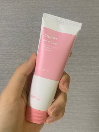 화이트리 채움 베리어 로션, 베리어 크림 세트 — 4점을 준 리뷰어가 2021년 2월 올린 사용 사진