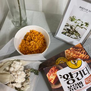 한성기업 무볼레 왕건더기 볶음밥 묵은지삼겹살 — 5점을 준 리뷰어가 2021년 10월 올린 사용 사진