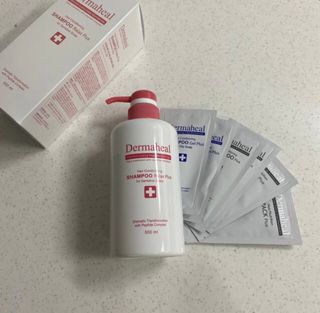 더마힐 헤어 컨디셔닝 샴푸 500ml 3종 중 택1 — 5점을 준 리뷰어가 2021년 4월 올린 사용 사진