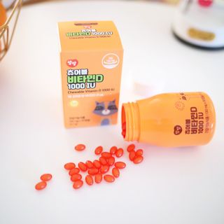 앙팡 츄어블 비타민D 1000 IU 130mg x 90정 — 5점을 준 리뷰어가 2022년 12월 올린 사용 사진