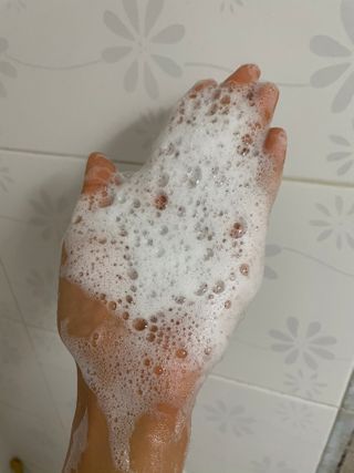 셀라피 에이리페어 크림 바디 워시 2세대 500ml — 4점을 준 리뷰어가 2021년 1월 올린 사용 사진