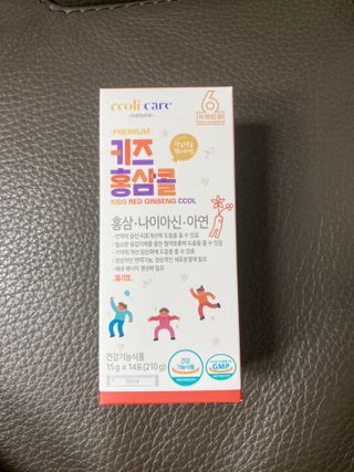 베거스코리아 [콜리케어] 키즈 홍삼콜리 딸기맛 14포 — 5점을 준 리뷰어가 2021년 10월 올린 사용 사진