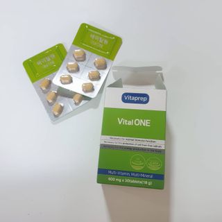 뉴트리션팩토리 비타프렙 바이탈원 종합비타민 멀티비타민 600mg — 5점을 준 리뷰어가 2021년 8월 올린 사용 사진