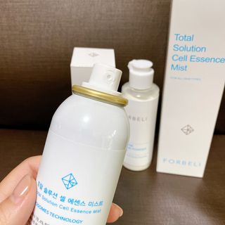 LIVE 포베리 올인원 엔자임 파우더 워시 + 토탈 솔루션 셀 에센스 미스트 — 5점을 준 리뷰어가 2022년 4월 올린 사용 사진