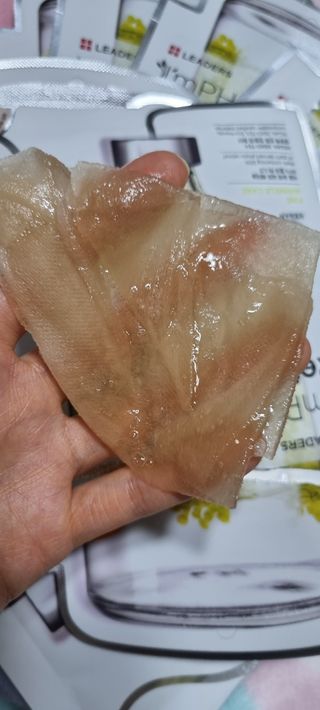리더스코스메틱 리더스 아임피토 마스크 6종 — 5점을 준 리뷰어가 2022년 1월 올린 사용 사진