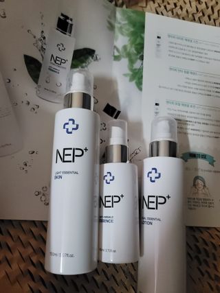 SOONWITH 순위드 NEP+ 스킨케어 3종 세트 — 5점을 준 리뷰어가 2021년 3월 올린 사용 사진