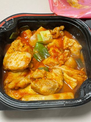 한성기업 무볼레 닭떡볶이+해물떡볶이 2종 세트 — 5점을 준 리뷰어가 2021년 10월 올린 사용 사진
