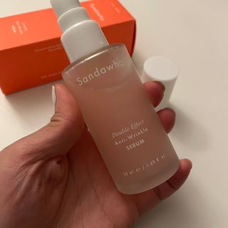 산다화 더블 이펙트 안티 링클 세럼 50ml — 5점을 준 리뷰어가 2021년 9월 올린 사용 사진