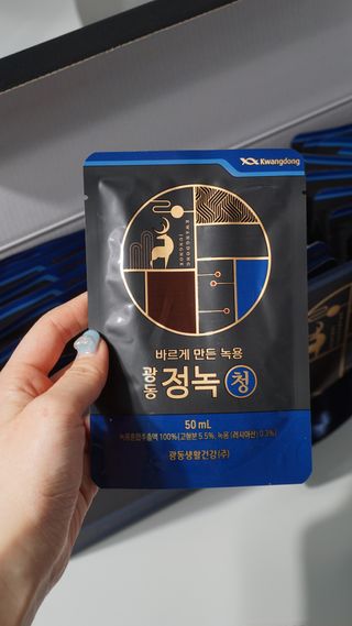 광동생활건강 [광동] 바르게 만든 녹용, 광동정녹청 — 5점을 준 리뷰어가 2021년 12월 올린 사용 사진