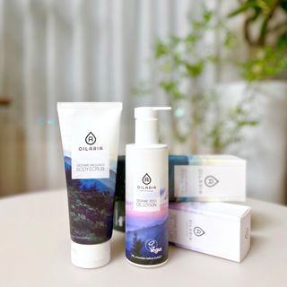 오일아리아 뉴트리 모이스처라이징 세사미 씨드 오일로션 & 데일리 디톡스 세사미 그라운즈 바디스크럽 — 4.5점을 준 리뷰어가 2023년 6월 올린 사용 사진