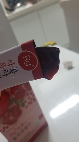 함초록 Rg+ 석류콜라겐젤리 — 5점을 준 리뷰어가 2021년 3월 올린 사용 사진