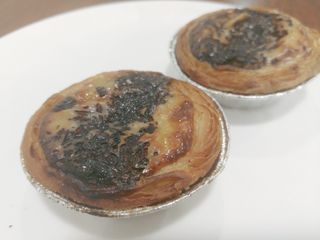 디앙뜨 포르투갈 에그타르트 오리지널 맛+패션후르츠+초콜릿타르트 맛 중 택1 — 4점을 준 리뷰어가 2021년 8월 올린 사용 사진