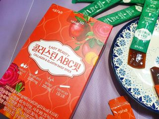 서울에프엔비 콜라스틴 3종 뷰티젤리스틱 45입 [ABC핏 15입 /  석류핏 15입 / 청스피루리나 15입] — 5점을 준 리뷰어가 2021년 9월 올린 사용 사진