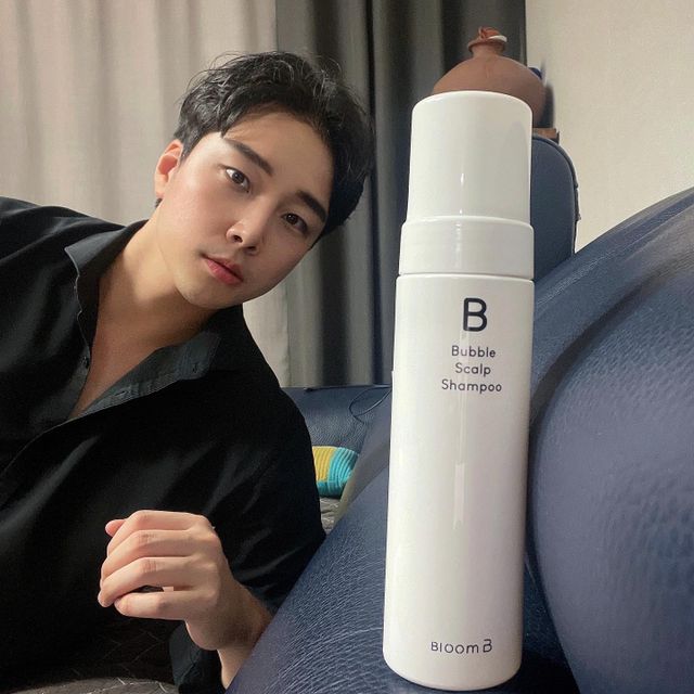 블룸비 거품 두피 샴푸 리뷰 사진