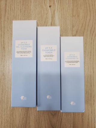 페브유 / FABYOU 페브유 pH5.5 캐모마일 젤 클렌징 폼 + 클렌징 오일 + 토너 3종 세트 — 5점을 준 리뷰어가 2021년 6월 올린 사용 사진