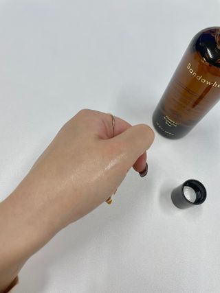 스킨큐어 산다화 비타민c 화이트닝 토너 150ml — 5점을 준 리뷰어가 2021년 12월 올린 사용 사진