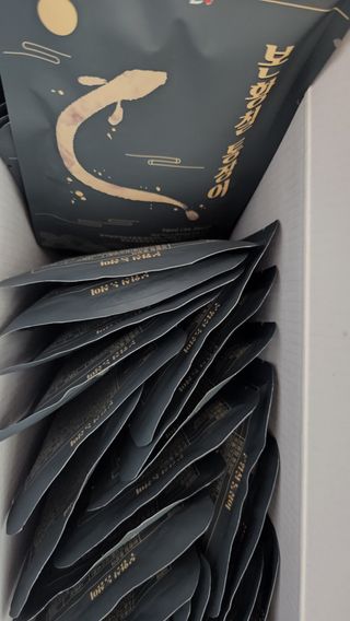 [비린내 완벽제거] 본황칠 통장어 국내산 장어즙 아르기닌 2800mg 장어즙효능 기력보강 — 4점을 준 리뷰어가 2022년 9월 올린 사용 사진