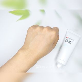 리더스코스메틱 리더스 카밍 바이오틱스 크림 마스크 — 4점을 준 리뷰어가 2021년 8월 올린 사용 사진