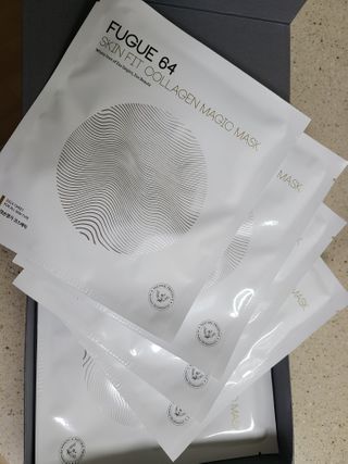 약손명가코스메틱 에오스보떼 푸가 64 스킨 핏 콜라겐 매직 마스크 — 5점을 준 리뷰어가 2021년 2월 올린 사용 사진
