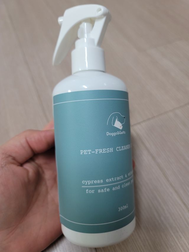 펫 프레시 클리너 스프레이 리뷰 사진