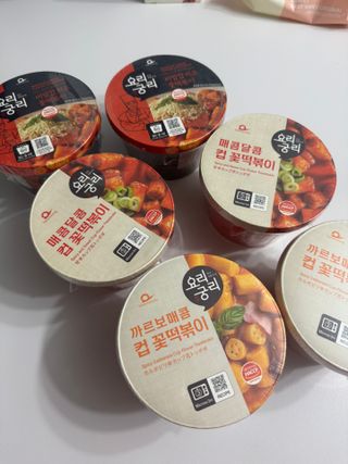 프리 [요리궁리] 타입 B (매콤,치즈,매콤까르보) 꽃떡볶이 6개입 세트 — 5점을 준 리뷰어가 2025년 2월 올린 사용 사진