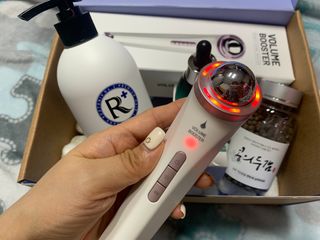 루토닉스 믿쓰박스 볼륨부스터 두피 홈케어 솔루션 — 5점을 준 리뷰어가 2021년 12월 올린 사용 사진
