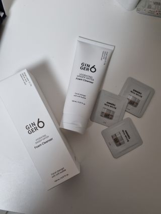 GINGER6 하이드레이팅 진저 워터 폼클렌징 — 5점을 준 리뷰어가 2021년 10월 올린 사용 사진