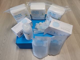 설랩수앤슈, 직접 만들어 쓰는 아기 물티슈 — 5점을 준 리뷰어가 2021년 8월 올린 사용 사진