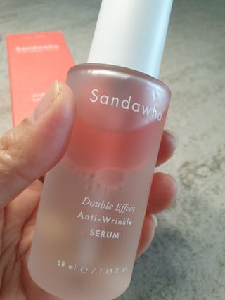 산다화 더블 이펙트 안티 링클 세럼 50ml — 5점을 준 리뷰어가 2023년 1월 올린 사용 사진