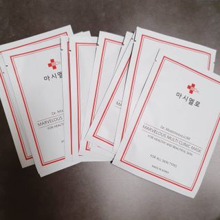 닥터마시멜로 마블러스 멀티 클리닉 마스크 — 5점을 준 리뷰어가 2021년 6월 올린 사용 사진