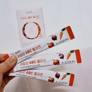 아임오 ABC 콜라겐 젤리 14포 — 5점을 준 리뷰어가 2021년 8월 올린 사용 사진