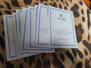 닥터마시멜로 닥터마스멜로 마블러스 아쿠아 클리닉 마스크 — 5점을 준 리뷰어가 2021년 3월 올린 사용 사진