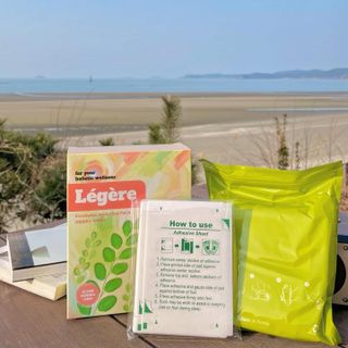 [레제르] 아로마 수액패치 발패치 30매입 -라벤더향/유칼립투스향/대나무향 — 4.5점을 준 리뷰어가 2022년 2월 올린 사용 사진