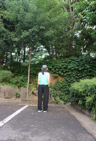 [스테이피플] SILKY SLEEVELESS LOGO TOP — 5점을 준 리뷰어가 2022년 6월 올린 사용 사진