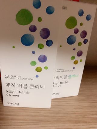 자연그램 매직버블클리너 스틱형 5포x 2세트 — 5점을 준 리뷰어가 2021년 1월 올린 사용 사진