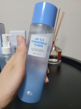 페브유 / FABYOU 페브유 pH5.5 캐모마일 젤 클렌징 폼 + 클렌징 오일 + 토너 3종 세트 — 5점을 준 리뷰어가 2021년 6월 올린 사용 사진