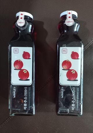 [바이윙클] 페르시아 유기농 석류 착즙주스 750ml 2병 + 선물박스 세트 — 5점을 준 리뷰어가 2022년 2월 올린 사용 사진