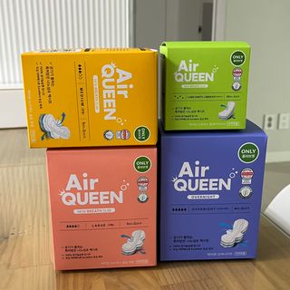 에어퀸 뉴브레스 유기농 생리대 4종 (팬티라이너 20P + 중형 10P + 대형 10P + 오버나이트 8P)_체험단 — 5점을 준 리뷰어가 2024년 6월 올린 사용 사진