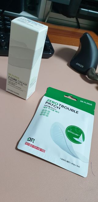 닥터플리너스 제트 큐어 크림 30ml + 제로 트러블 패치 9EA — 5점을 준 리뷰어가 2022년 4월 올린 사용 사진