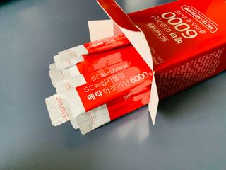 메타아르기닌 GC녹십자웰빙 메타 아르기닌 6000 플러스 오르니틴 — 4점을 준 리뷰어가 2022년 4월 올린 사용 사진